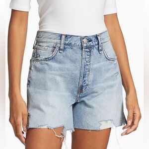 rag & bone Vintage Cutoff High Rise Shorts in sunfade wash 28